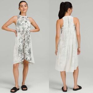 NWT Lululemon Mesh Overlay High-Neck Dress